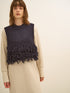LOOP HAND KNIT VEST / Y244-98110